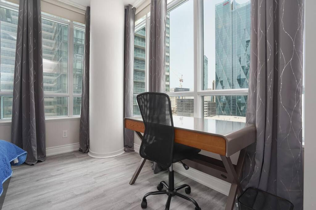 1504 Brand New Best Location 1Br Den With Amazing View Toronto Exterior foto